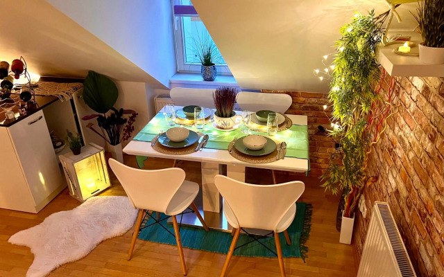 Duplex 2 with quiet terrace on Wenceslas Square