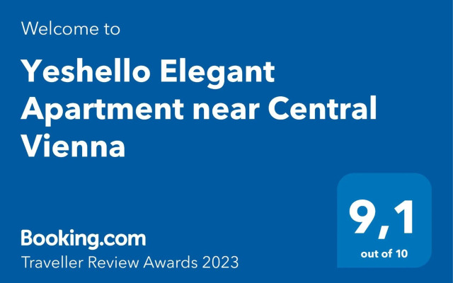 Yeshello Elegant Apartment near Central Vienna