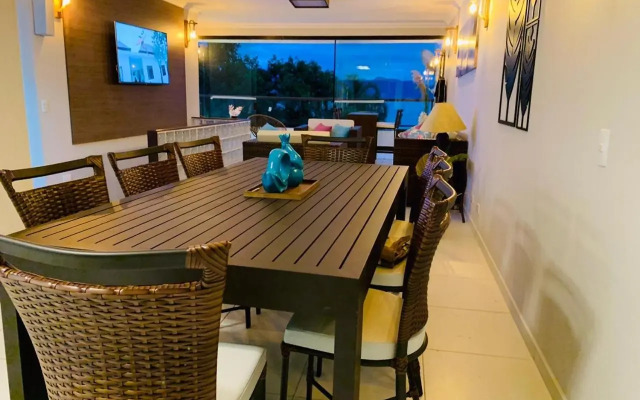 Lindo Duplex Pé Na Areia com Praia Privativa