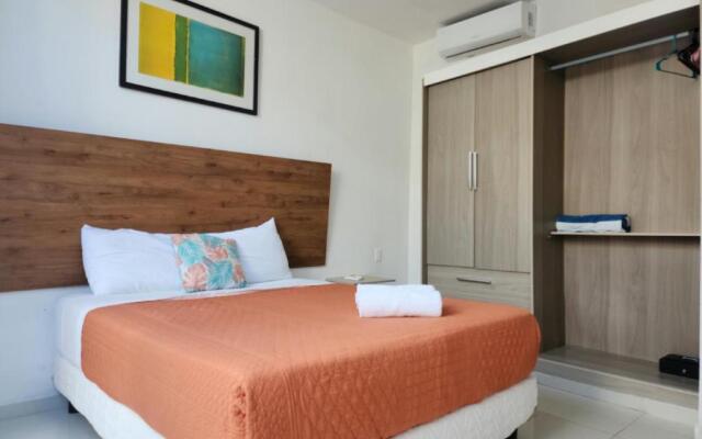 Ocean and city view rooftop, apartment 2BR 01