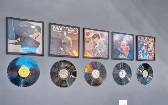 Rooftop Deck Shuffleboard BBQ Near Downtown