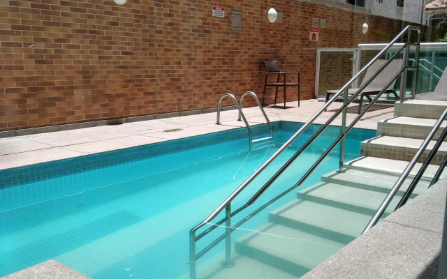 Book Santos Estanconfor 905 Charmoso Ap Executivo quadra praia