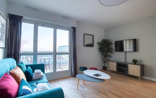 Paris - Porte d'Ivry - Modern and Cosy 2 bedroom apartment