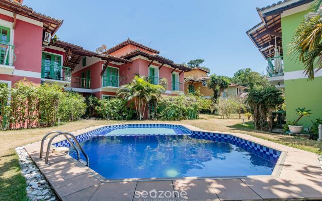 Apto com piscina prox da Praia de Araçaípe ADM0104