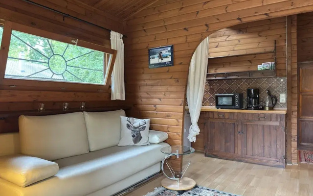 Blockhaus Mitten in der Natur