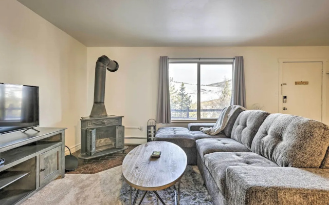 Steps to Dillon Reservoir: Mtn-view Condo