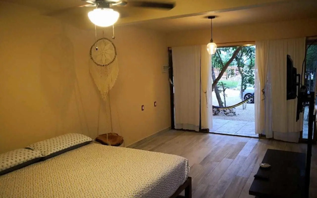 Iguana Rana Cabins Bacalar