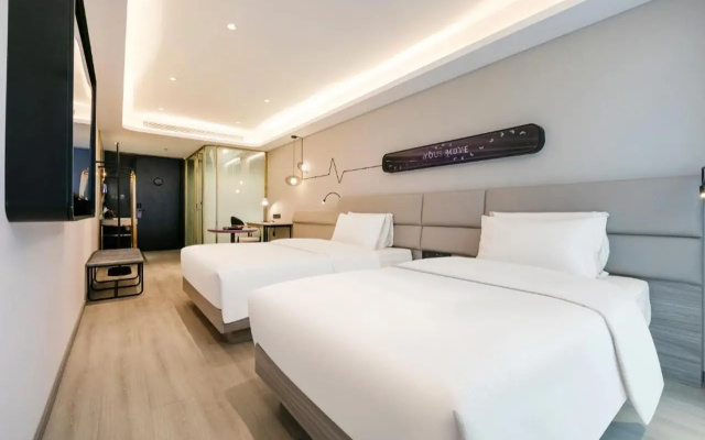 Shanghai Xinzhuang Zhuanqiao Wanda Atour X Hotel – Guest Rooms – Shanghai