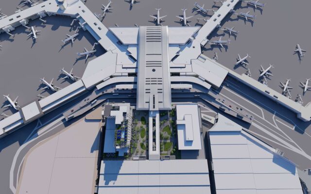 Hilton BNA Nashville Airport Terminal