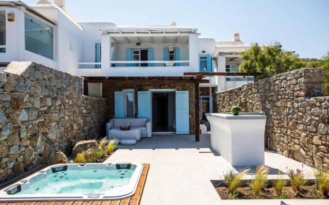 Villa ANASA private Pool & Jacuzzi 8pax at Panormos