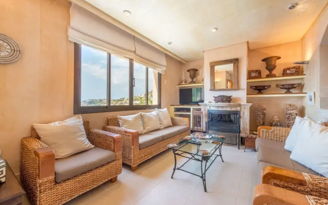 With Panoramic Views On The Sea - Villa Cala Llamp