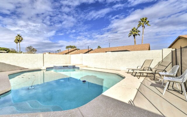 Pool, BBQ & Patio: Gilbert Getaway Near Golfing