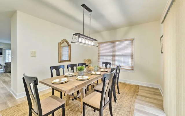 Sunny Brigantine Townhome: Walk to Beach