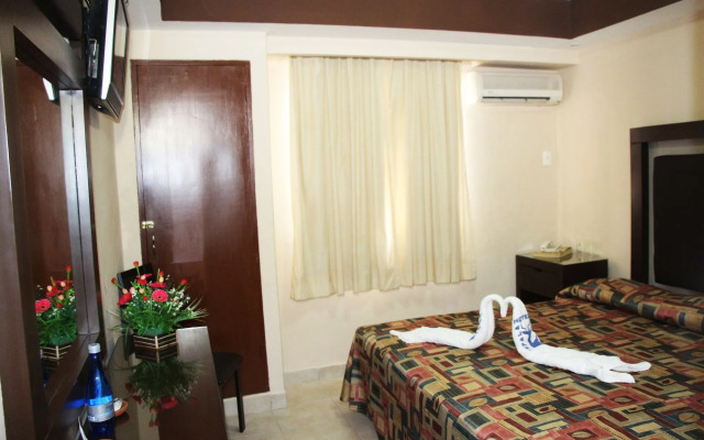 Impala Hotel in front of the ADO