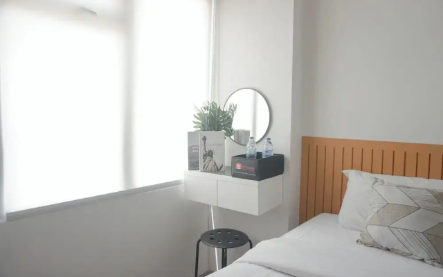 Cozy And Homey Studio At Metropolitan Park Apartment