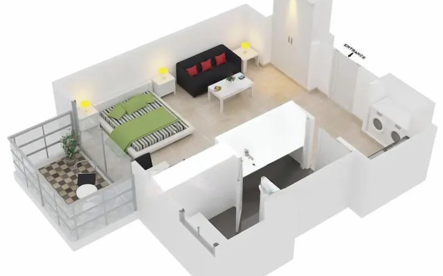 LUX  The Stunning Fountain View Suite