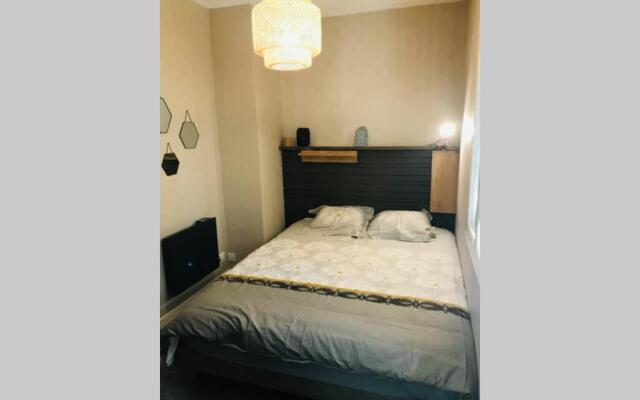 Appartement 2/3 pers, centre ville avec parking.