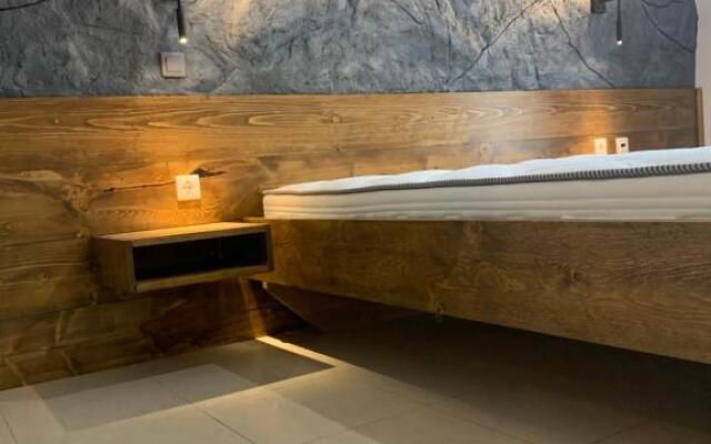 The modern rustic house in the heart Of the village