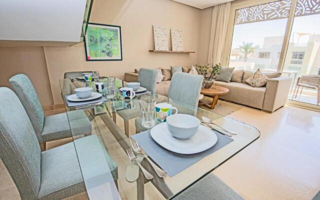 3BR Rooftop, Pool & Beach & Nanny Room in Mangroovy El Gouna