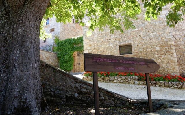 Vintage Castle in Monteriggioni Tuscany near Forest