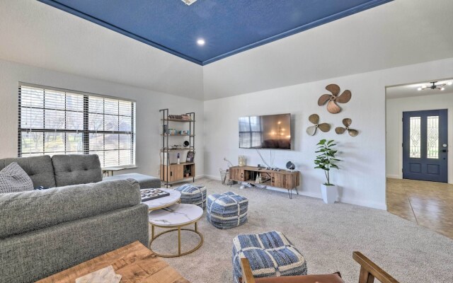 Riverfront Seguin Home w/ Dock: 3 Mi to Dtwn!