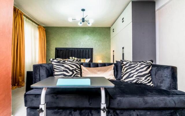 Stunning studio with scenic views -kilimani