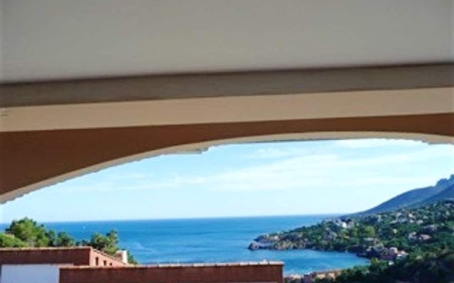 Apartment With 3 Bedrooms in Théoule-sur-mer, With Wonderful sea View,