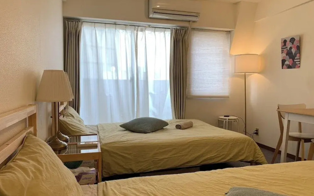 2 Double Bed Heart of Shibuya Up to 4ppl
