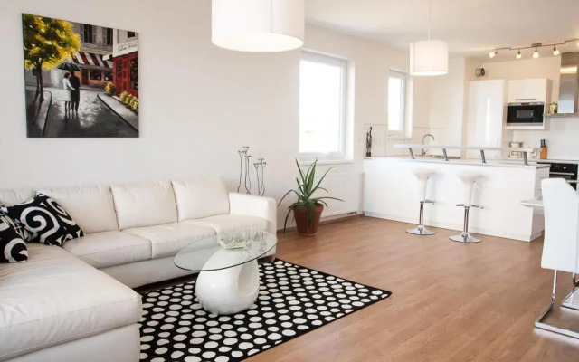 Prostorný 3 pokojový apartmán s dvěma terasami