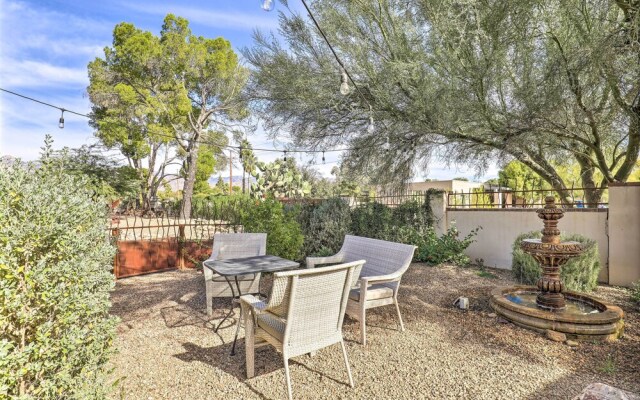 Tucson Home W/porch & Lavish Yard Near Trail Heads