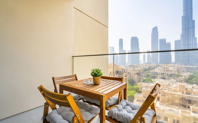Lavishly Elegant 2BR with Breathtaking Burj View