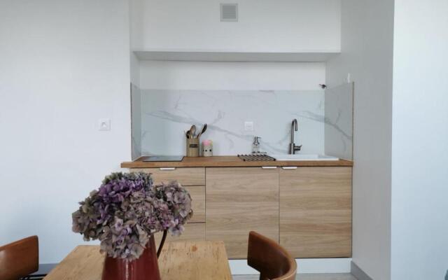 Studio cosy au bord de mer