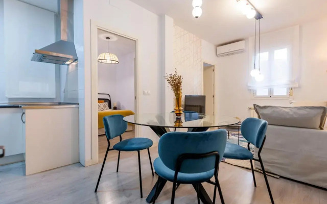 Atocha VI in Madrid with 2 bedrooms and 1 bathrooms
