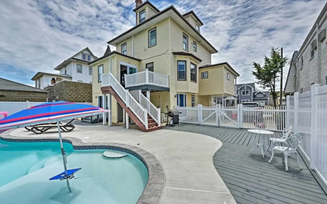 Seaside Wildwood Haven: Walk to Boardwalk/beach!