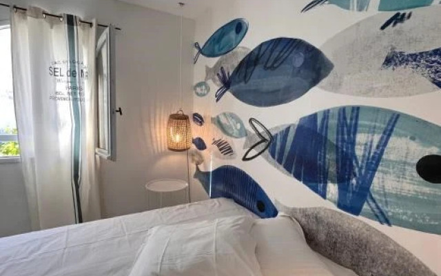 Calvi, Maison de charme, Jardin, plage 150 mètres.