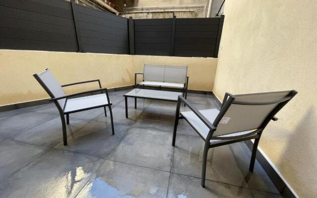 Marseille : Appartement T2 avec terrasse