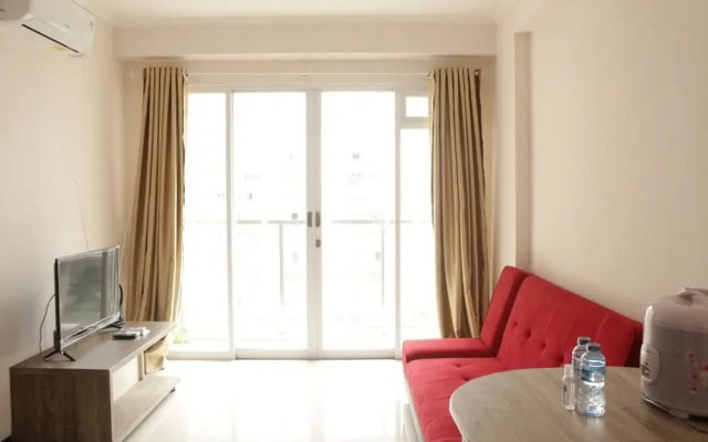 Simply and Homey Minimalist 2BR Gateway Pasteur Apartment