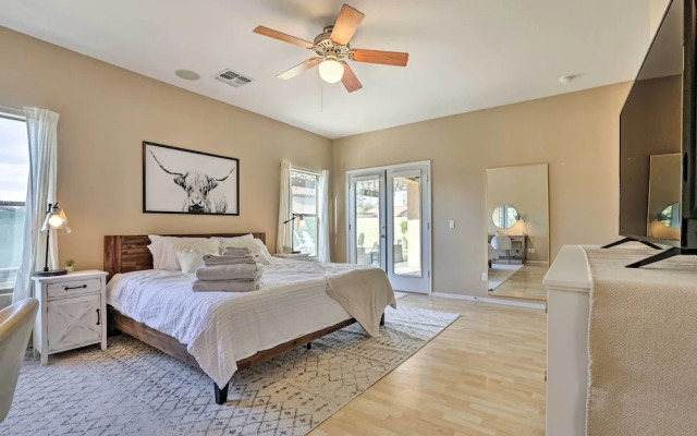 Sun-dappled Goodyear Home: Fire Pit, Pool, Patio