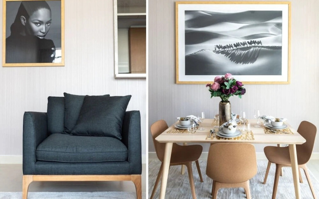 Modern 2BR w/ Tranquil Ambience in Emirates Hills!