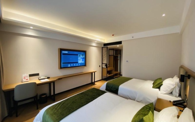 GreenTree Inn Luoyang Railway Station Wangfujing Wangcheng Park – Guest Rooms – Luoyang