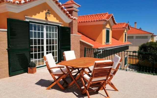 Villa With 4 Bedrooms in Abelheira, With Wonderful sea View, Enclosed