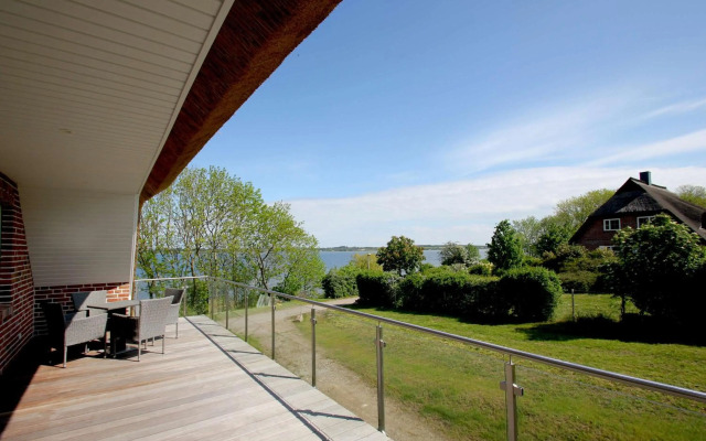 Ferienhaus Rohrweihe Haus Terrasse, Gartennutzung, Meerblick