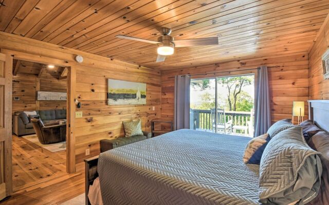 Bent Tree Cabin With Mountain & Lake Views!