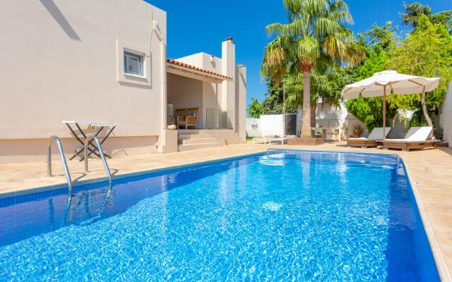 Villa Thetis Large Private Pool Walk to Beach Sea Views A C Wifi Car Not Required Eco-friendl - 2302