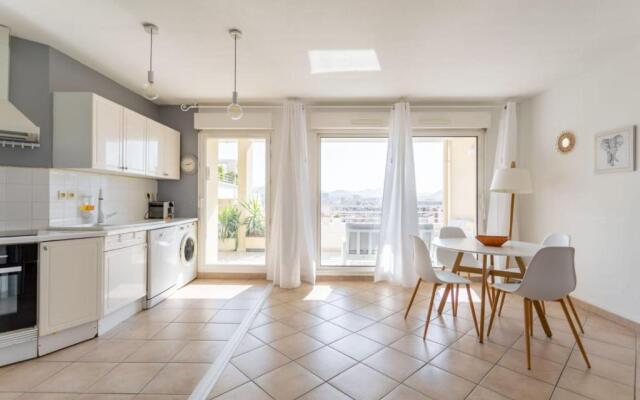 Appartement Standing Marseille 4 pers Clim Parking