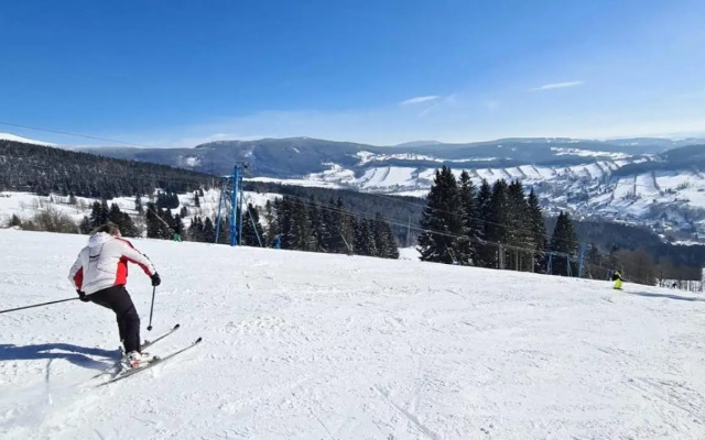 Chalupa Rochlitz s horkým koupacím sudem