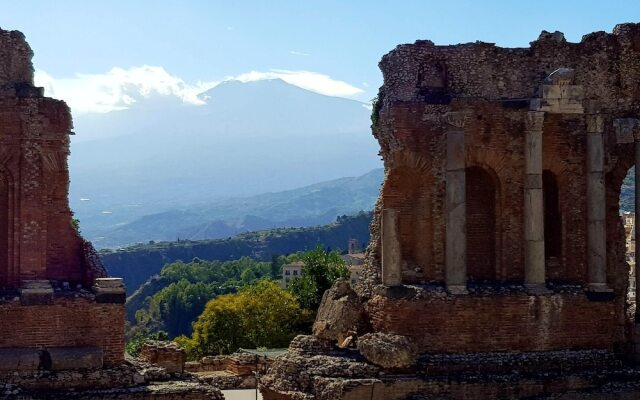 Apartment With One Bedroom In Giardini Naxos With Wonderful City View Balcony And Wifi