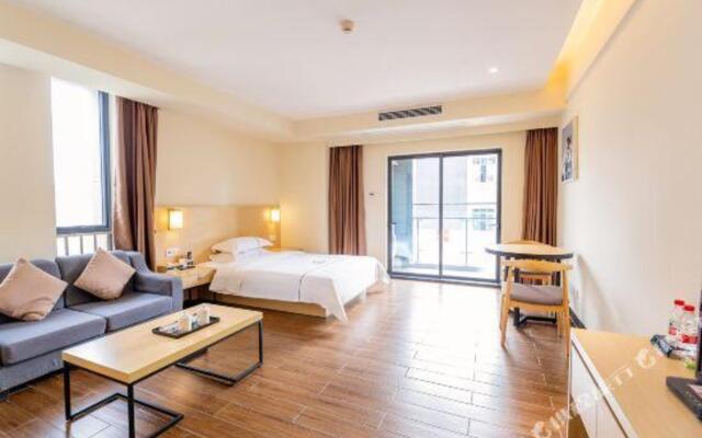 Juda International Apartment Huijiang Metro Station