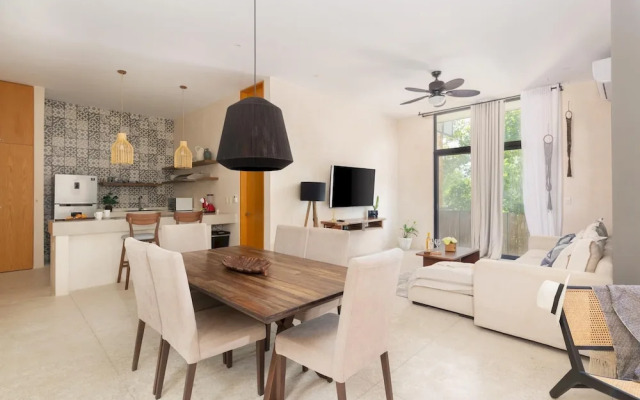 Beautiful Spacious 3BR Aldea Zama Best Wifi Great Facilities