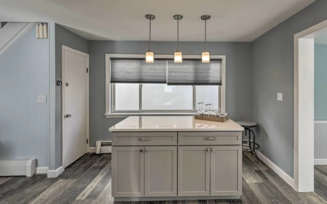 Pet-friendly Revere Getaway, Steps From the T!